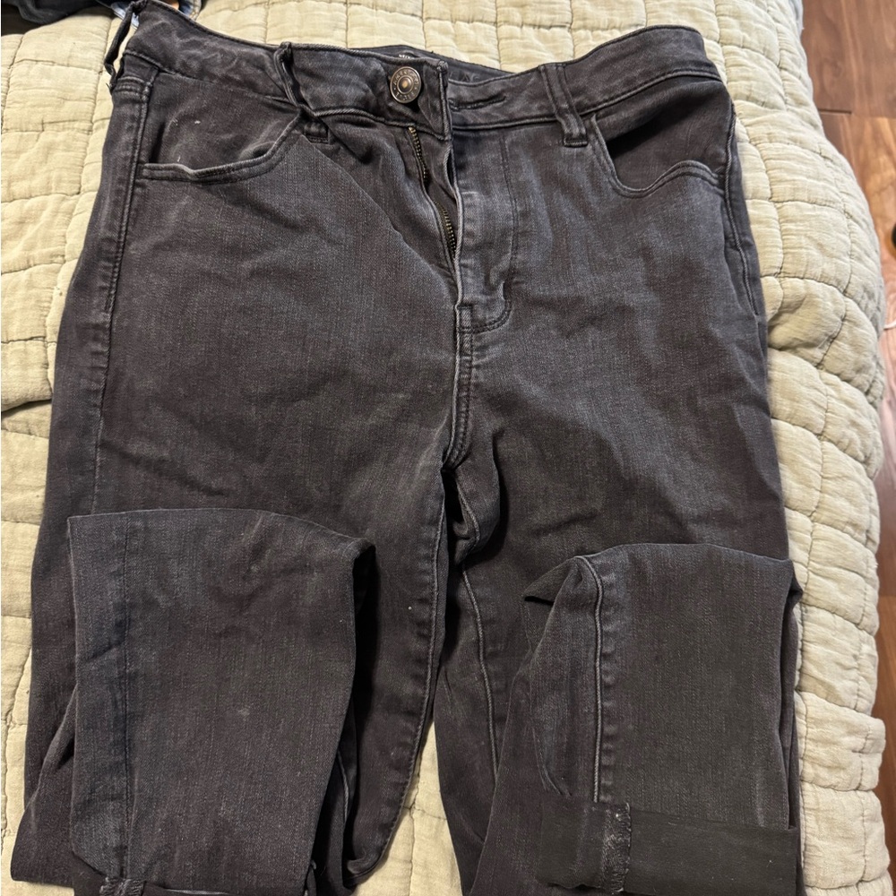 Black Denim Jeans